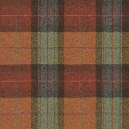 Skye Check Design in Burnt Orange by Moon.