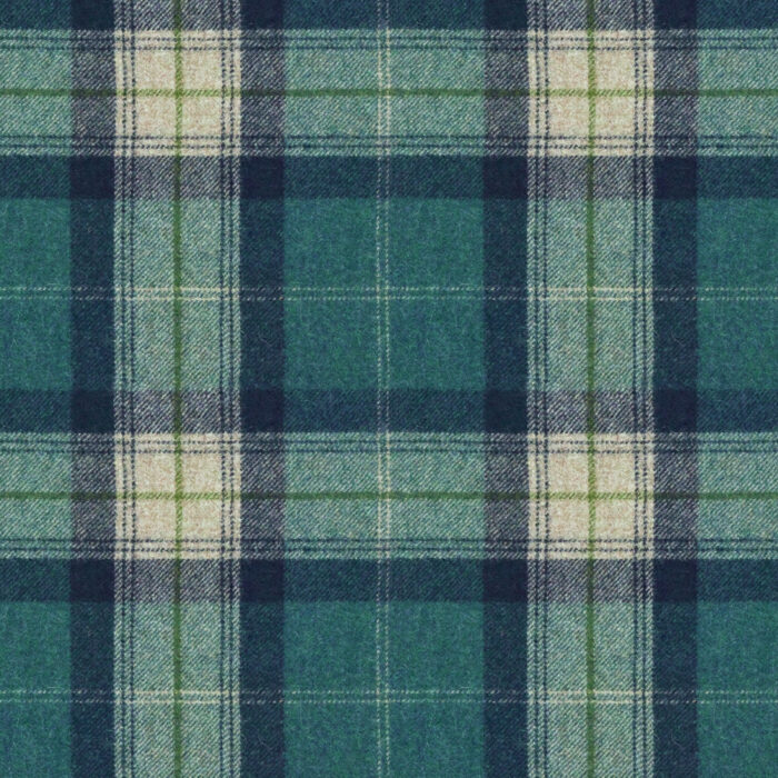 Skye Check design in Jade by Moon.