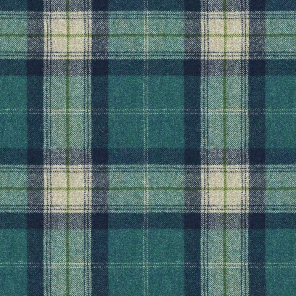 Skye Check design in Jade by Moon.