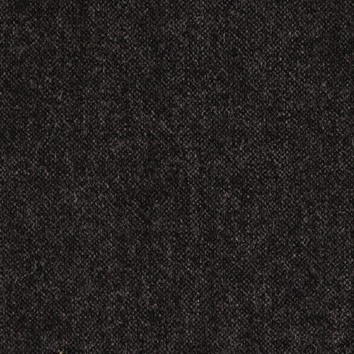 Lambswool Plain Weave in Charcoal by Moon.