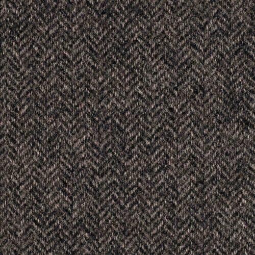 Shetland Herringbone design in Black and White by Moon.