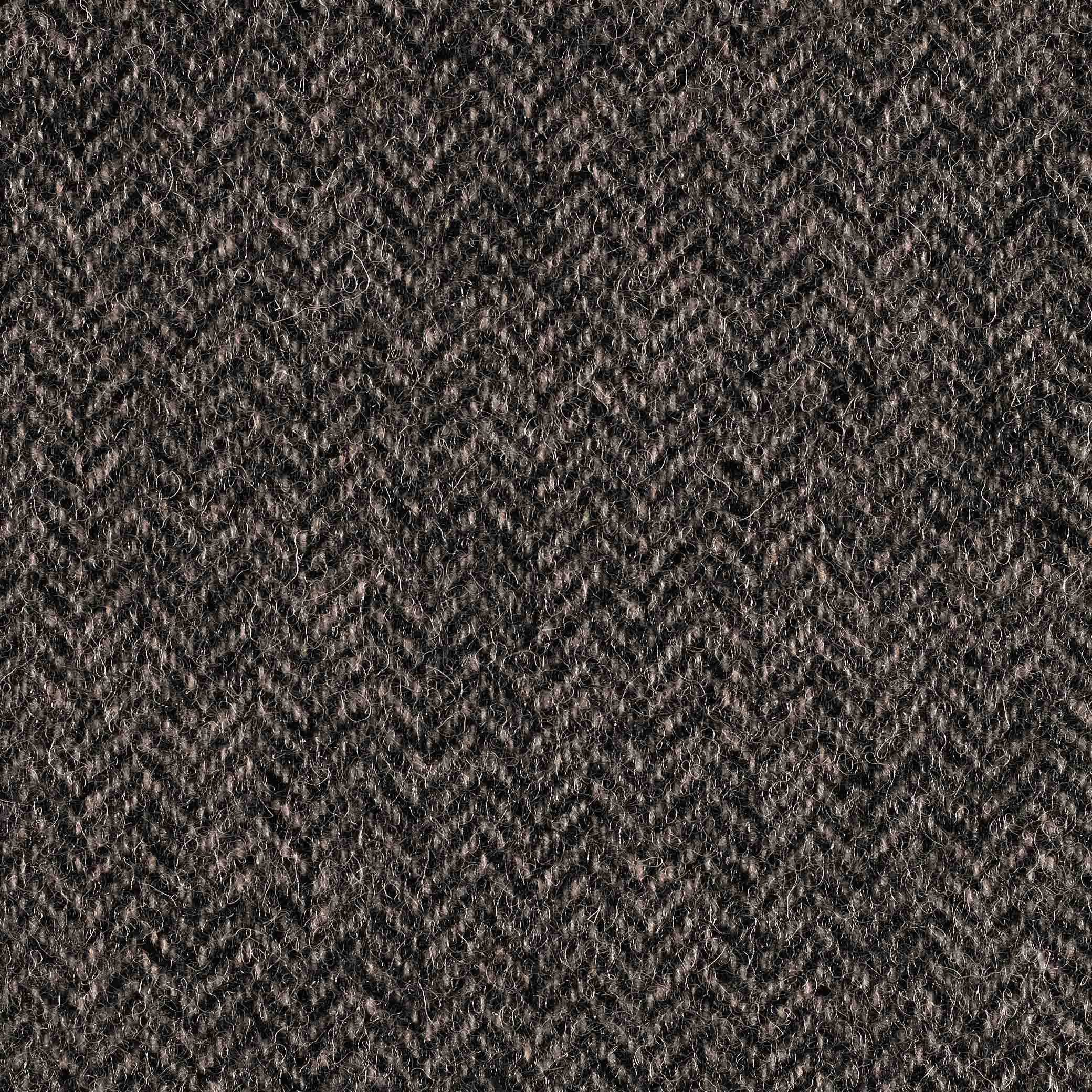 Shetland Herringbone design in Black and White by Moon.