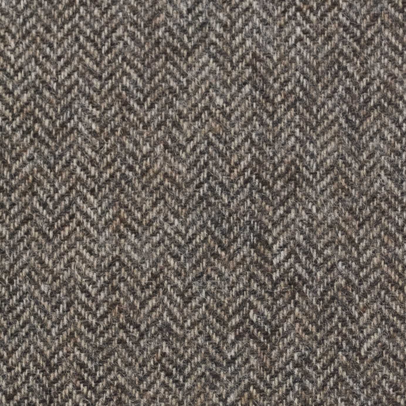 Shetland Herringbone design in Dark Oatmeal by Moon.