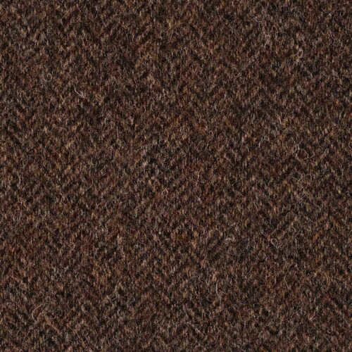 Shetland Herringbone design in Mid-Brown by Moon.