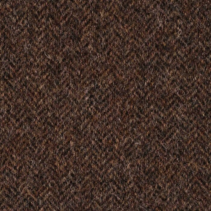 Shetland Herringbone design in Mid-Brown by Moon.