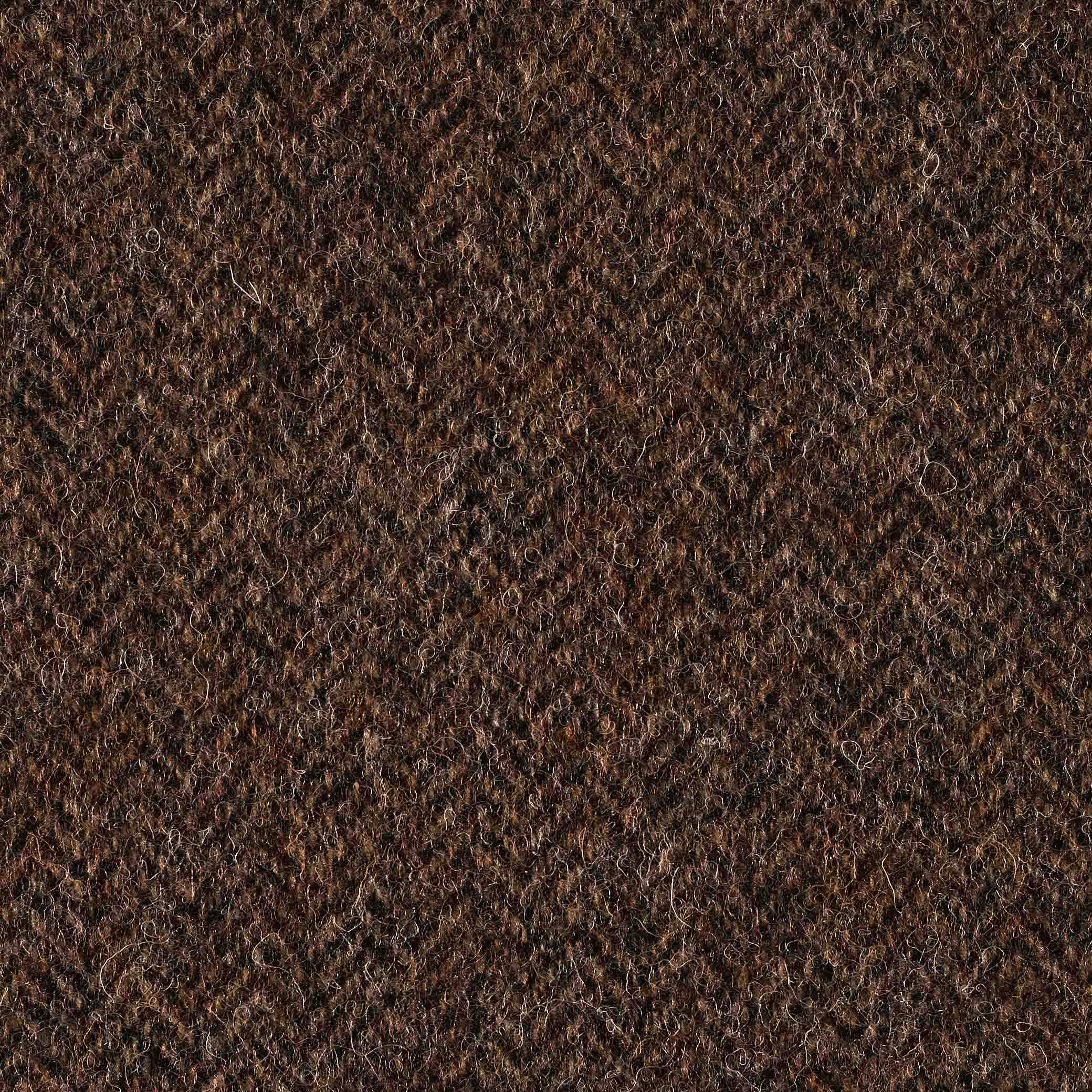 Shetland Herringbone design in Mid-Brown by Moon.