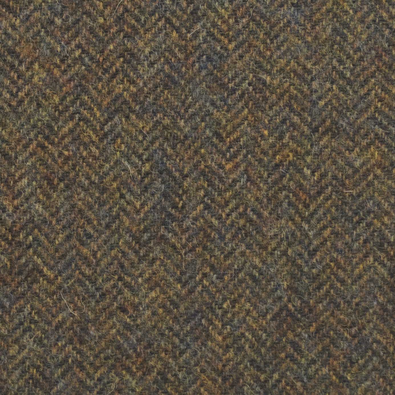 Shetland Herringbone design in Forest Green by Moon.