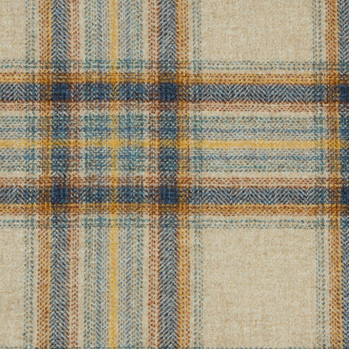 Wentworth Check design in natural/denim