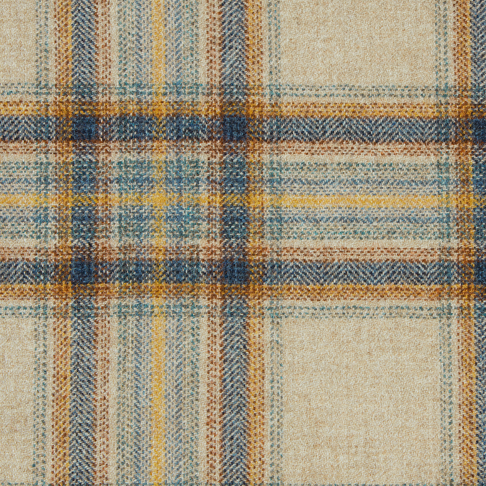 Wentworth Check design in natural/denim