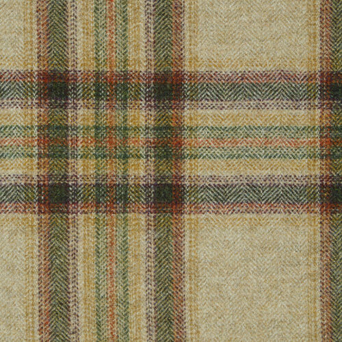 Wentworth check design in natural/olive