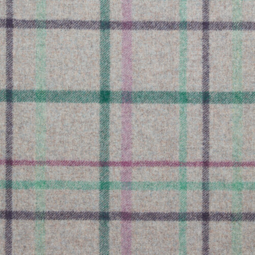 Multicheck design in Heather by Moon.